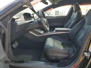 2023 Tesla Model S Plaid with VIN 5YJSA1E6XPF529847, listed as a Copart auction lot 48903675 with Not provided miles and Salvage title. Bid and sale history available at DreamBid. Image 7.
