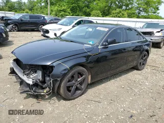 2011 Audi A4 Premium Plus with VIN WAUFFAFL6BN037833, listed as a Copart auction lot 60519495 with 116,870 mi miles and Salvage title. Bid and sale history available at DreamBid. Image 1.