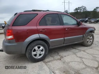 2006 Kia Sorento LX with VIN KNDJD733165550228, listed as a Copart auction lot 87581895 with 189,561 mi miles and Salvage Title. Bid and sale history available at DreamBid. Image 3.