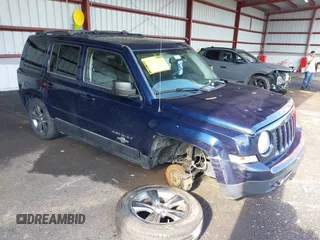 2014 Jeep Patriot Latitude with VIN 1C4NJRFB6ED665436, listed as a IAAI auction lot 42515420 with 124,210 mi miles and . Bid and sale history available at DreamBid. Image 1.