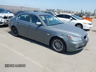 2006 BMW 5 Series 525i with VIN WBANE53536CK79251, listed as a IAAI auction lot 42516354 with 192,518 mi miles and . Bid and sale history available at DreamBid. Image 1.