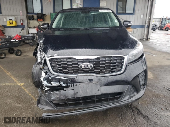 2019 Kia Sorento L with VIN 5XYPG4A35KG472623, listed as a Copart auction lot 45412305 with 16,621 mi miles and Salvage Title. Bid and sale history available at carsss.com. Image 5.