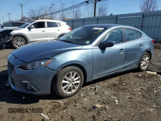 2015 Mazda 3 i Touring with VIN JM1BM1V73F1249629, listed as a Copart auction lot 50784855 with 129,560 mi miles and Salvage title. Bid and sale history available at DreamBid. Image 1.