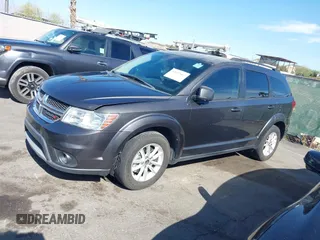 2017 Dodge Journey SXT with VIN 3C4PDCBBXHT506498, listed as a IAAI auction lot 42057667 with 110,059 mi miles and . Bid and sale history available at DreamBid. Image 14.