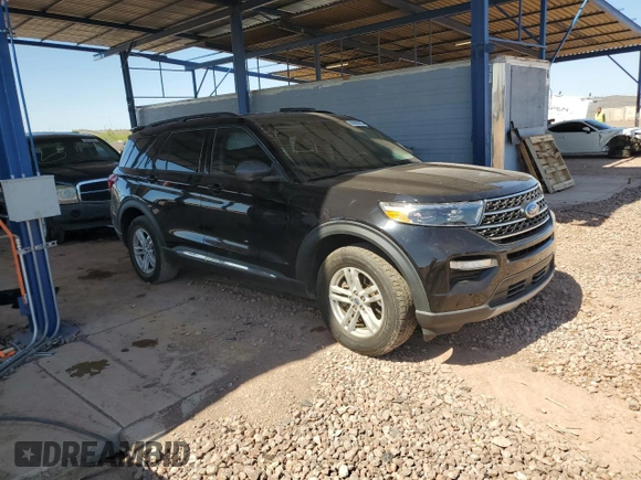 2022 Ford Explorer XLT z VIN 1FMSK8DH3NGA53321, wystawiony jako Copart lot #59983905 z przebiegiem 59 012 mil mil oraz Szkoda całkowita • Salvage title. Historia ofert i sprzedaży dostępna na DreamBid. Obrazek 4.