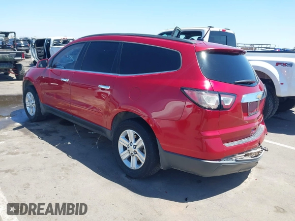 2014 Chevrolet Traverse LT with VIN 1GNKRGKD6EJ158794, listed as a IAAI auction lot 42127660 with 193,055 mi miles. Bid and sale history available at carsss.com. Image 3.