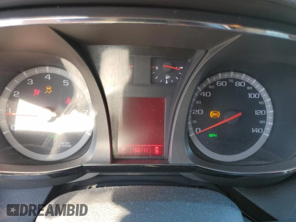 2010 GMC Terrain SLT-2 with VIN 2CTALHEW0A6309794, listed as a Copart auction lot 48592345 with 165,712 mi miles and Salvage Title. Bid and sale history available at carsss.com. Image 9.