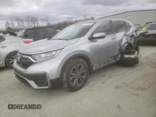 2020 Honda CR-V EX-L with VIN 5J6RW2H85LL034539, listed as a Copart auction lot 47817445 with 43,021 mi miles and Salvage Title. Bid and sale history available at carsss.com. Image 1.
