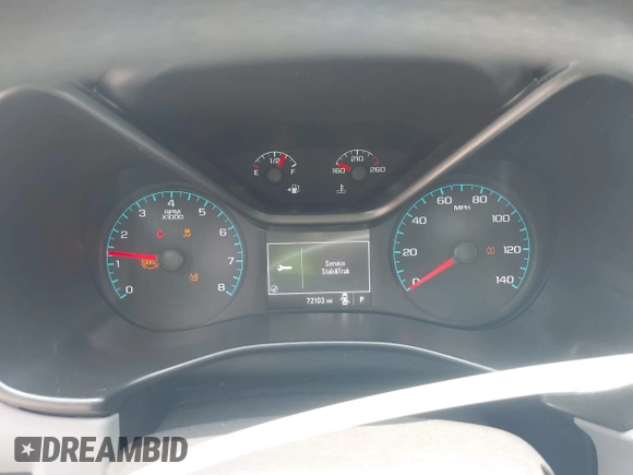 2018 Chevrolet Colorado 2WD Work Truck with VIN 1GCHSBEAXJ1221515, listed as a IAAI auction lot 42472186 with 72,103 mi miles and . Bid and sale history available at DreamBid. Image 7.