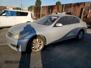 2007 Infiniti G35 Journey with VIN JNKBV61E37M710924, listed as a Copart auction lot 76818704 with 160,362 mi miles and Salvage Title. Bid and sale history available at DreamBid. Image 1.