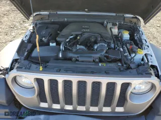 2018 Jeep Wrangler Unlimited Sport S with VIN 1C4HJXDGXJW290990, listed as a Copart auction lot 75910374 with 95,437 mi miles and Salvage Title. Bid and sale history available at carsss.com. Image 12.