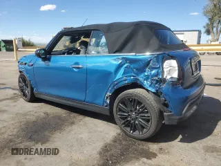 2024 MINI Convertible Cooper S with VIN WMW43DL00R3R98526, listed as a Copart auction lot 72037884 with 5,142 mi miles and Salvage Title. Bid and sale history available at carsss.com. Image 2.