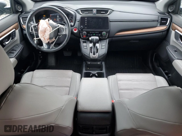 2021 Honda CR-V EX-L with VIN 2HKRW2H82MH604007, listed as a Copart auction lot 52977285 with 40,349 mi miles and Salvage title. Bid and sale history available at DreamBid. Image 8.