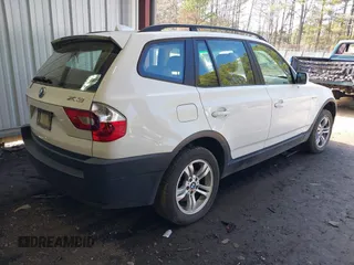 2005 BMW X3 3.0i with VIN WBXPA93485WD15217, listed as a IAAI auction lot 41624638 with 152,182 mi miles. Bid and sale history available at carsss.com. Image 4.