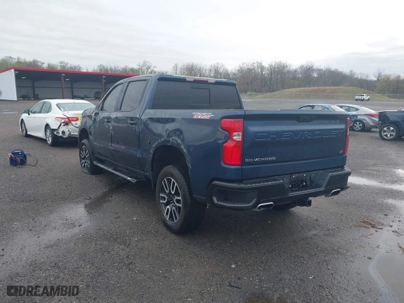 2019 Chevrolet Silverado 1500 LT Trail Boss with VIN 1GCPYFED9KZ314198, listed as a IAAI auction lot 41962108 with 74,858 mi miles. Bid and sale history available at carsss.com. Image 3.