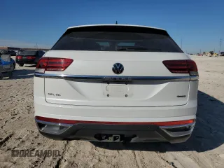 2023 Volkswagen Atlas SEL with VIN 1V2BE2CA3PC201909, listed as a Copart auction lot 41765725 with 41,315 mi miles and Salvage title. Bid and sale history available at DreamBid. Image 6.