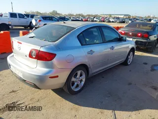 2006 Mazda 3 i with VIN JM1BK12F361418825, listed as a IAAI auction lot 41139654 with Not Provided miles. Bid and sale history available at carsss.com. Image 4.
