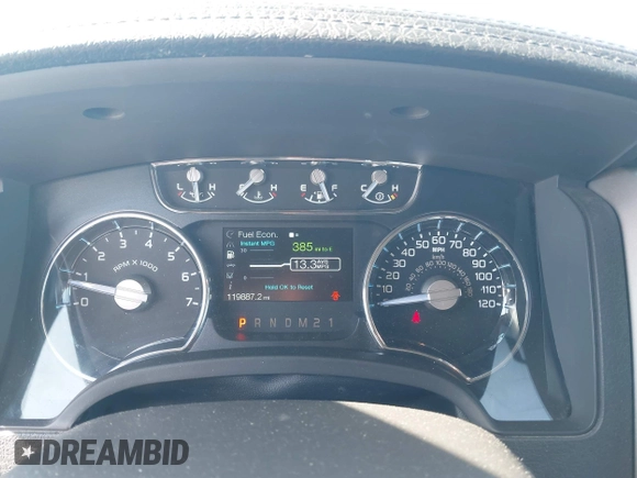 2012 Ford F-150 XL with VIN 1FTFX1EF6CFC28238, listed as a IAAI auction lot 42520396 with 119,887 mi miles and . Bid and sale history available at DreamBid. Image 7.
