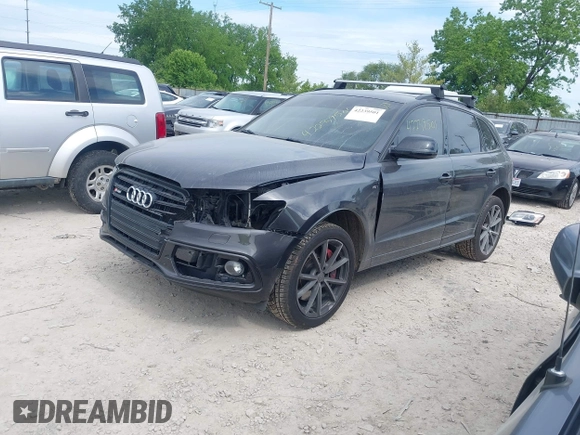 2017 Audi SQ5 Prestige z VIN WA1VCAFPXHA054672, wystawiony jako IAAI lot #42239501 z przebiegiem 119 781 mil mil oraz . Historia ofert i sprzedaży dostępna na DreamBid. Obrazek 18.