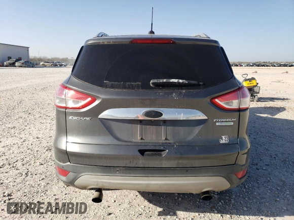 2015 Ford Escape Titanium with VIN 1FMCU0J90FUB48533, listed as a Copart auction lot 47787445 with 132,294 mi miles and Salvage Title. Bid and sale history available at carsss.com. Image 6.