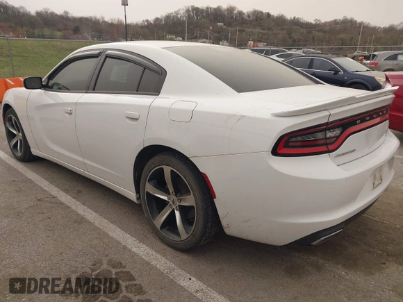 2017 Dodge Charger SE with VIN 2C3CDXBG1HH581654, listed as a IAAI auction lot 41836747 with 124,037 mi miles and . Bid and sale history available at carsss.com. Image 3.