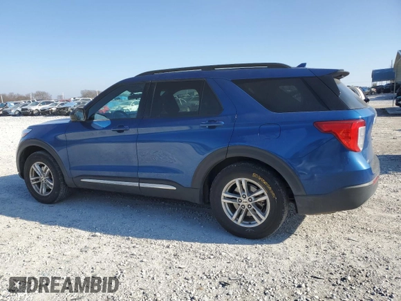 2020 Ford Explorer XLT z VIN 1FMSK7DHXLGA64596, wystawiony jako Copart lot #82782614 z przebiegiem 166 977 mil mil oraz Szkoda całkowita • Salvage title. Historia ofert i sprzedaży dostępna na DreamBid. Obrazek 2.
