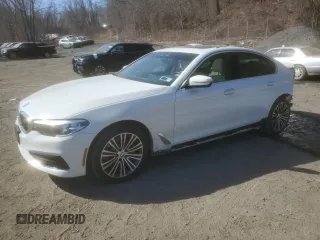 2020 BMW 5 Series 530i xDrive z VIN WBAJR7C05LBP96538, wystawiony jako Copart lot #48725965 z przebiegiem 41 471 mil mil oraz Szkoda całkowita • Salvage title. Historia ofert i sprzedaży dostępna na DreamBid. Obrazek 1.