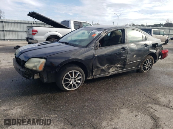 2004 Mitsubishi Galant ES z VIN 4A3AB36F34E141033, wystawiony jako Copart lot #84402814 z przebiegiem 253 403 mil mil oraz Szkoda całkowita • Salvage title. Historia ofert i sprzedaży dostępna na DreamBid. Obrazek 1.