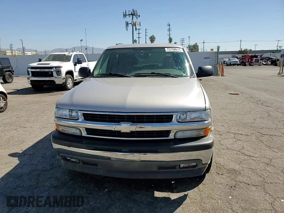 2005 Chevrolet Tahoe LS with VIN 1GNEC13V85J255188, listed as a Copart auction lot 73758614 with 0 mi miles and Salvage Title. Bid and sale history available at carsss.com. Image 11.