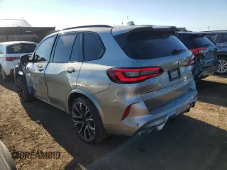 2021 BMW X5 M with VIN 5YMJU0C01M9F10602, listed as a Copart auction lot 65668883 with 23,214 mi miles. Bid and sale history available at carsss.com. Image 2.