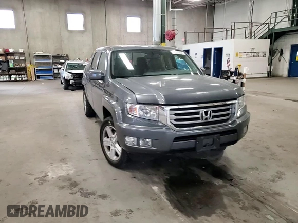 2013 Honda Ridgeline RTL with VIN 5FPYK1F50DB014050, listed as a Copart auction lot 72058834 with 54,053 mi miles and Salvage Title. Bid and sale history available at carsss.com. Image 10.