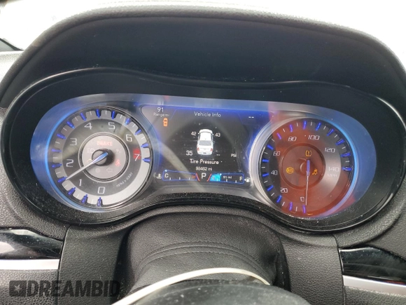 2017 Chrysler 300 S with VIN 2C3CCABG5HH560144, listed as a Copart auction lot 42423455 with 98,462 mi miles and Salvage Title. Bid and sale history available at DreamBid. Image 9.