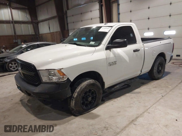 2014 Ram 1500 Express with VIN 3C6JR6AG7EG310097, listed as a IAAI auction lot 41409343 with 134,140 mi miles and . Bid and sale history available at DreamBid. Image 17.