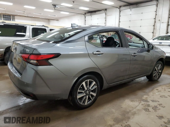 2021 Nissan Versa SV with VIN 3N1CN8EV0ML826344, listed as a Copart auction lot 52140235 with 77,837 mi miles and Non repairable. Bid and sale history available at DreamBid. Image 3.