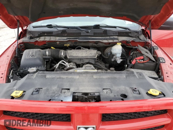 2010 Dodge 1500 SLT with VIN 1D7RV1CP5AS109850, listed as a Copart auction lot 47474905 with 125,846 mi miles and Salvage Title. Bid and sale history available at carsss.com. Image 11.
