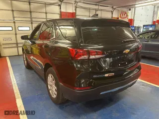 2023 Chevrolet Equinox LT with VIN 3GNAXTEG8PL252915, listed as a IAAI auction lot 42028993 with 27,443 mi miles. Bid and sale history available at carsss.com. Image 1.