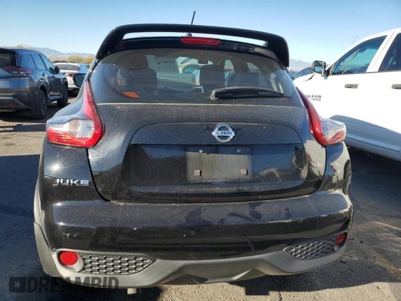 2015 Nissan Juke SV with VIN JN8AF5MR1FT506683, listed as a Copart auction lot 41658305 with Not Provided miles and Salvage Title. Bid and sale history available at carsss.com. Image 6.
