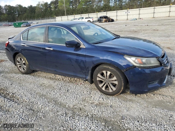 2015 Honda Accord Sedan LX with VIN 1HGCR2F30FA217987, listed as a Copart auction lot 48158434 with 167,055 mi miles and Non Repairable. Bid and sale history available at carsss.com. Image 4.
