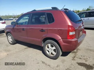 2007 Hyundai Tucson GLS with VIN KM8JM12B37U586530, listed as a Copart auction lot 54863125 with 165,493 mi miles and Clean Title. Bid and sale history available at carsss.com. Image 2.