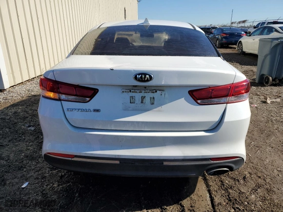 2018 Kia Optima S with VIN 5XXGT4L39JG199259, listed as a Copart auction lot 42319095 with 143,507 mi miles and Salvage Title. Bid and sale history available at carsss.com. Image 6.