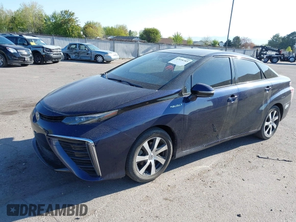 2016 Toyota Mirai with VIN JTDBVRBD6GA000989, listed as a IAAI auction lot 42098383 with 63,686 mi miles and . Bid and sale history available at DreamBid. Image 17.