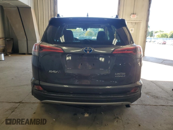 2017 Toyota RAV4 Hybrid Limited with VIN JTMDJREV0HD123969, listed as a Copart auction lot 74329974 with 0 mi miles and Clean Title. Bid and sale history available at carsss.com. Image 6.