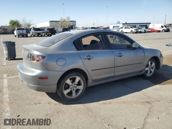 2005 Mazda 3 s with VIN JM1BK123051308514, listed as a Copart auction lot 51306365 with 185,771 mi miles and Salvage Title. Bid and sale history available at DreamBid. Image 3.
