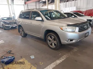 2008 Toyota Highlander Sport with VIN JTEES43A782070246, listed as a IAAI auction lot 42346259 with 195,574 mi miles and . Bid and sale history available at DreamBid. Image 1.