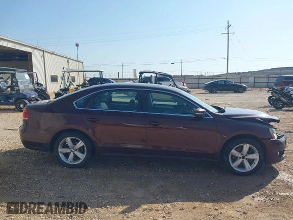 2013 Volkswagen Passat SE с VIN 1VWBN7A31DC127398, выставлен на аукционе IAAI как лот 42035829 с пробегом 103 974 миль миль и . История ставок и продаж доступна на DreamBid. Изображение 13.