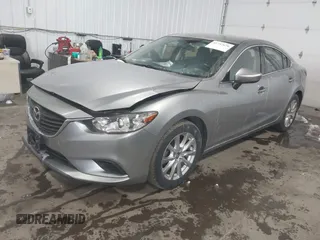 2015 Mazda Mazda6 i Sport with VIN JM1GJ1U66F1168910, listed as a IAAI auction lot 41742676 with 110,251 mi miles. Bid and sale history available at carsss.com. Image 2.