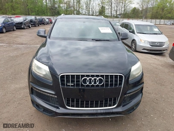 2012 Audi Q7 3.0T S line with VIN WA1DGAFEXCD003968, listed as a IAAI auction lot 42045370 with 145,365 mi miles. Bid and sale history available at carsss.com. Image 6.