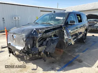 2024 Lincoln Navigator Reserve with VIN 5LMJJ2LG7REL21113, listed as a Copart auction lot 49451845 with 3,603 mi miles and Salvage title. Bid and sale history available at DreamBid. Image 1.