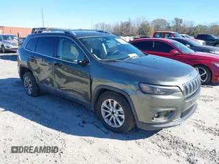 2019 Jeep Cherokee Latitude with VIN 1C4PJLCX1KD120603, listed as a IAAI auction lot 41341663 with 127,189 mi miles. Bid and sale history available at carsss.com. Image 1.