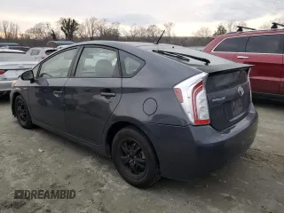 2013 Toyota Prius One with VIN JTDKN3DU5D1685900, listed as a Copart auction lot 43041565 with 193,277 mi miles and Salvage Title. Bid and sale history available at carsss.com. Image 2.